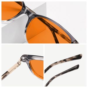 Lentes Naranjas OEM con Bloqueo de Luz Azul al 100%, Armazón Cuadrado TR90 Negro Unisex, Ligeros, Venta al Por Mayor, Moda, Alta Calidad - Product Image 5