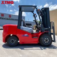 Chariot élévateur diesel XTMG Stable 4260 kg de charge utile, 3000 kg, avec système de freinage hydraulique sécurisé et châssis haute résistance