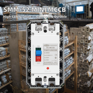 Interruptor Automático en Caja Moldeada SMM-52 de 2 Polos, 3P, 15A, 20A, 30A, 40A, 50A, Mini MCCB - Product Image 3