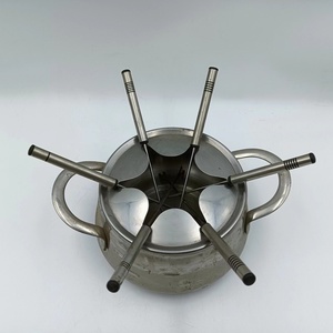 Juego <span class=keywords><strong>de</strong></span> tetera <span class=keywords><strong>de</strong></span> acero inoxidable para <span class=keywords><strong>Fondue</strong></span>, Set duradero para <span class=keywords><strong>restaurante</strong></span> - Product Image 3