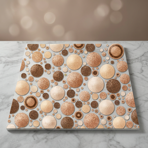 Carreaux de sol en céramique 3D rustiques numériques 400x400mm, imperméables, résistants à l'usure, effet brique, pour salle de bain - Product Image 4