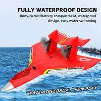ZHIYANG ZY-525 Jouets électriques légers amphibies 2.4G Gyroscope intelligent Avion télécommandé longue portée