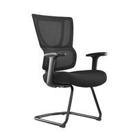 Chaise de bureau ergonomique robuste avec accoudoirs 4D, chaise pivotante élégante à dossier haut en maille pour personnes corpulentes et de grande taille
