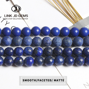 Cuentas <span class=keywords><strong>de</strong></span> Lapislázuli, Piedras Preciosas Naturales Azules, Cuentas Redondas <span class=keywords><strong>para</strong></span> Pulseras, <span class=keywords><strong>Collares</strong></span>, Fabricación <span class=keywords><strong>de</strong></span> Joyería, Cuentas Sueltas, Proveedor Mayorista - Product Image 2