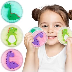 Bingfan OEM Wiederverwendbare Gel-Kühlpacks für Kinder, Niedliches Dinosaurier-Design, Weich, Klein, Klasse I Medizinisch, Schwellungskontrolle, 10x10cm für Baby/Kind - Product Image 1
