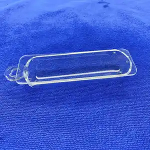 HY Factory Custom Made High Transparent High Temperature Resistant High Quality Clear Quartz Boat