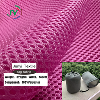 Tissu maille sandwich 3D en gros 100% polyester 320GSM respirant à couche d'air tricotée pour coussin de siège de voiture et semelle intérieure de chaussure