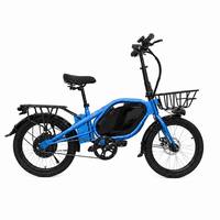 Harga Pabrik Grosir Sepeda Listrik Lipat 20 Inch 48V untuk Perjalanan Kota dengan Rem Cakram dan Jangkauan Jauh