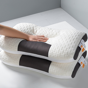 Almohada ortopédica <span class=keywords><strong>para</strong></span> dormir <span class=keywords><strong>para</strong></span> el dolor de cuello 100%, <span class=keywords><strong>almohadas</strong></span> ergonómicas <span class=keywords><strong>para</strong></span> dormir de lado, protección de la columna cervical - Product Image 4