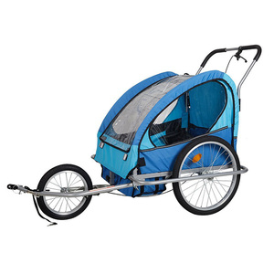 Convient à la plupart des vélos Installation facile vélo vélo Wagon Cargo <span class=keywords><strong>remorque</strong></span> trois roues transport Pet vélo enfants <span class=keywords><strong>remorque</strong></span> - Product Image 4