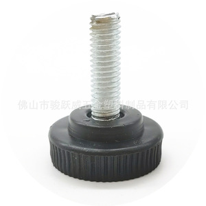 Furniture <b>Leg</b> Pad 30mm Diameter <b>Adjustable</b> Feet With Slotted Studs For <b>Table</b> Easy Installation - Product Image 3