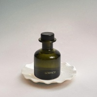 Vente en gros Parfum de luxe 100ml 150ml Flacons vides en verre pour diffuseur à roseaux avec bâtonnets et bouchon