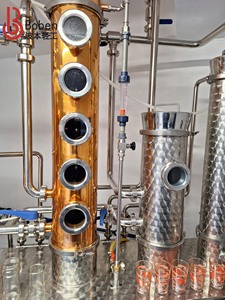 Distillateur multifonctionnel Boben Copper certifié UE, garantie 2 ans, hybride, avec grande sortie <span class=keywords><strong>de</strong></span> vidange, pour brandy et <span class=keywords><strong>gin</strong></span>, capacité 150L - Product Image 4