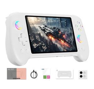 Consola de Juegos Retro RG557, Pantalla AMOLED de 5.48 Pulgadas, Sistema Emulador Portátil, Procesador Dimensity 8300, Compatible con WiFi - Product Image 1