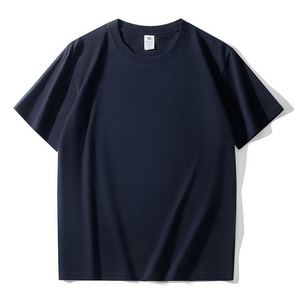 Design Wholesale Short Sleeve Blank Solid Color Print Logo Ring Spun Cotton Mens Custom T Shirts - Product Image 6