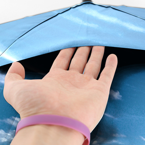 Parapluie de golf promotionnel haut de gamme avec logo personnalisé, en fibre de verre, coupe-vent et ventilé pour les tempêtes de neige - Product Image 3