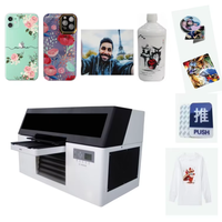 Nueva Impresora Plana de Inyección de Tinta UV Beric A3 3360 - Automática, con Dos Cabezales XP600, Tinta Blanca, Barniz, 40x60cm, Wi-Fi para Teléfono