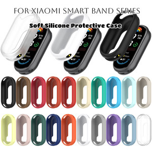 Funda Protectora de Silicona Suave para <span class=keywords><strong>Xiaomi</strong></span> Smart <span class=keywords><strong>Band</strong></span> 10, Protector de Pantalla, Repuesto de Carcasa para <span class=keywords><strong>Reloj</strong></span>, Accesorios para <span class=keywords><strong>Mi</strong></span> <span class=keywords><strong>Band</strong></span> 9 - Product Image 5