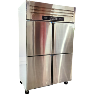 Équipement de réfrigération en acier inoxydable à température unique à refroidissement direct de 1000 L, congélateur et réfrigérateur à <span class=keywords><strong>porte</strong></span> vitrée 2 3 4 6 - Product Image 4