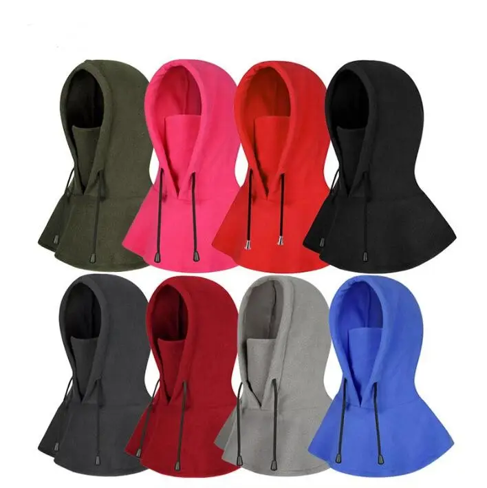 Winter Ski Riding Caps Ear Muffs Shaker Fleece Hooded Turbans Headgear Cycling Hats Face Cover Outdoor Motorcycle Barakra