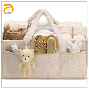 Panier de rangement <span class=keywords><strong>pour</strong></span> couches et lingettes <span class=keywords><strong>pour</strong></span> bébé, organisateur <span class=keywords><strong>pour</strong></span> <span class=keywords><strong>table</strong></span> à <span class=keywords><strong>langer</strong></span> - Product Image 3