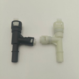 Conectores de manguera de calefacción, paquete de 1/2, plástico blanco y negro, 12,3 cm, para Cadillac Chevrolet GMC - Product Image 1