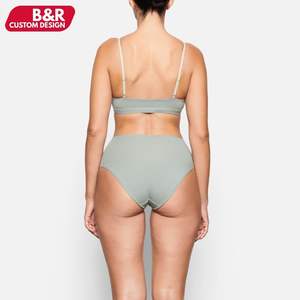 Culottes <span class=keywords><strong>Tanga</strong></span> Cheeky pour femmes - Confort extensible doux, sous-vêtements légers pour tous les jours, <span class=keywords><strong>Tanga</strong></span> Cheeky sans couture (NPL) - Product Image 2
