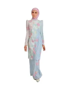 Moda Modern tasarım Baju kumalaysia Kebaya yeni stil müslüman kadınlar Abaya Baju kumalaysia malezya