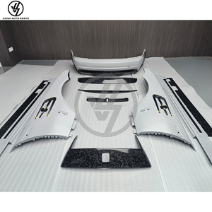 MSY New Half Dry Forged Carbon Fiber Glossy Twill Weave Accurate 1:1 Fitment Body <b>Kit</b> for <b>Rolls</b> Royce Wraith Side Skirt Bumper - Product Image 2