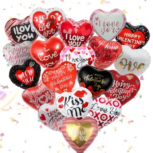 Globos de Aluminio Personalizados con Forma de Número de 18 Pulgadas, Impresos con 'Te Amo', para Decoración de Bodas, Fiestas de San Valentín, Fiestas Aleatorias - Product Image 2