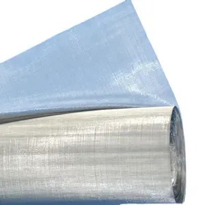 Superfine 150 160 180 malha 304 321 316 tela de malha de filtro de aço inoxidável tecido de liga de malha de arame filtro para alta temperatura
