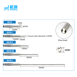 Датчик из оптоволокна с рассеянным отражением |   Насадка из нержавеющей стали 3 мм/4 мм/6 мм |   Обнаружение мелких объектов 0,1 мм |   Диапазон измерений 0-80 мм - Product Image 2