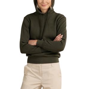 Sweat-shirts à capuche en tricot tendance pour femmes, de qualité supérieure, écologiques, de luxe, avec logo sur le devant, vente chaude, OEM personnalisé - Product Image 4