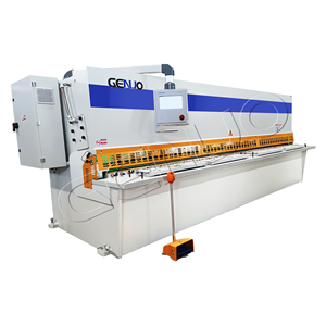 <span class=keywords><strong>Cisaille</strong></span> à poutre oscillante hydraulique QC12K 4x2500 à prix avantageux avec contrôleur E21S pour tôlerie d'atelier - Product Image 3