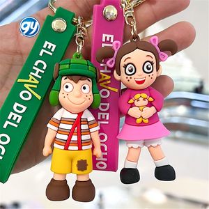 Divertido Llavero de <span class=keywords><strong>El</strong></span> <span class=keywords><strong>Chavo</strong></span> <span class=keywords><strong>Del</strong></span> Ocho, Muñeco de Silicona Verde, Llavero Creativo para Coche, Joyería de Dibujos Animados, Regalos al por Mayor - Product Image 4
