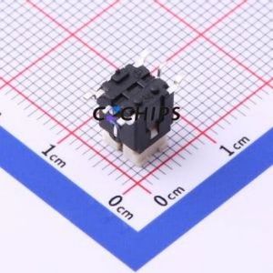 K6-6141S03 Tactile Switch SMD,6x6mm Switch ( Operating Force: 1.6N )( Mounting Type: Vertical Mount )( Switch Length: 6mm ) - Product Image 2