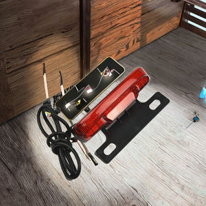 Feu arrière de sécurité pour vélo électrique 2025 SZFJ super lumineux à fixer sur le potenceau, en plastique, 36-60V - Product Image 3