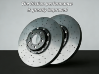 Disque de frein avant en céramique carbone haute performance 355/380/400/410/420 mm pour BMW M 2 3 4 F80 G80 G82 PORSCHE 911