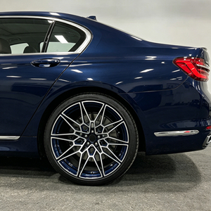 Rines de Aleación Forjados con Acabado Negro Brillante de 18-22 Pulgadas, Estilo <span class=keywords><strong>M</strong></span>, 5x112, para <span class=keywords><strong>BMW</strong></span> Serie 3, 5, 7, I3, <span class=keywords><strong>I4</strong></span>, X3, X5 - Product Image 6