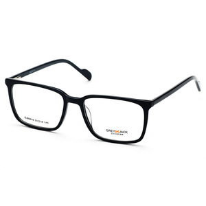 Lunettes de vue carrées grises Jack 51 18 140, monture complète unisexe, protection anti-UV pour adultes - Product Image 3