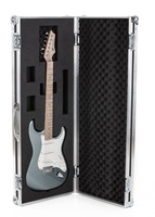 Taille personnalisée stockage durable en aluminium musique Gibson Les Paul Instrument clavier guitare étui de vol avec mousse
