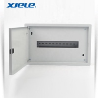 Boîtier de distribution de disjoncteurs 3*12 voies, 36 voies, 48 voies, 54 voies, en métal avec rail DIN