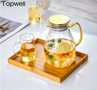 NOUVEAU Offre Spéciale 1500ml-2200ML morden home decorative arabe teapot kettle and cup set Offre Spéciale