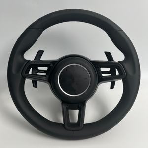 YLC TIYPEOR ABS blanco negro 400mm 15 3/4 "3 radios <span class=keywords><strong>clásico</strong></span> Banjo Retro volante 1950-1966 para Porsche 356 a B C - Product Image 3