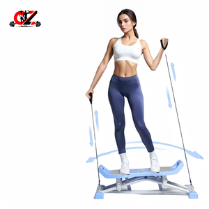 CZFIT Glider multifonctionnel pour la maison - Stepper antidérapant pour entraînement du tronc, fitness complet du corps avec bandes <span class=keywords><strong>de</strong></span> résistance. - Product Image 1