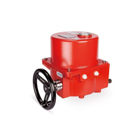 Vannes à boisseau sphérique électriques DN300-DN400 Classe F avec capuchon en nylon et aluminium, isolation de l'encluse, contrôle de pression, modèle de base OEM