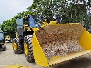 Chargeur sur pneus Komatsu d'occasion de haute qualité en WA380-6 bon état WA300 à bas prix importé du Japon à vendre - Product Image 5