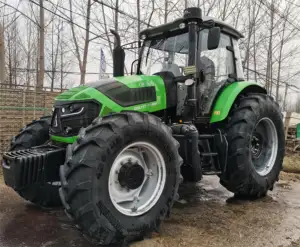 Tractor de segunda mano Deutz Fhar CD2104 210hp, maquinaria agrícola 4wd, tractor teledirigido de dos ruedas, marca alemana