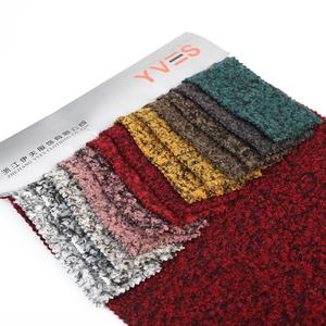 Высококачественная меховая флисовая ткань, модное зимнее пальто из полиэстера, плюшевая кудрявая меховая ткань для зимних пальто - Product Image 4