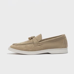 Mocasines LP de Alta Calidad para Mujer, Estilo Británico Informal, Aspecto Vintage, con Hebilla y Borlas, de Cuero Genuino, Sin Cordones - Product Image 4